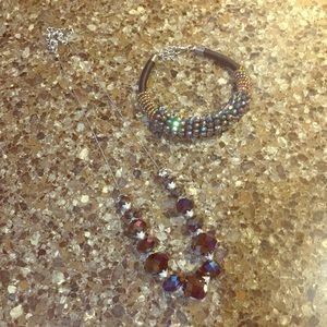 Necklace and Bracelet